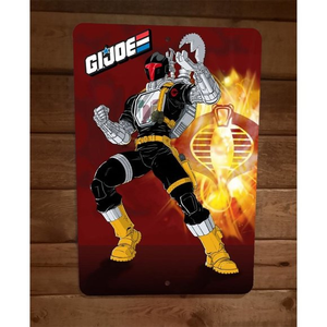 Cobra BAT 8x12 Metal Wall‎ Sign GI Joe Poster Battle Android Trooper